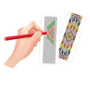 Razboi de tesut cu margelute - bead loom bkbe001
