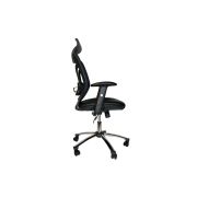 Scaun birou cu tetiera off 910 negru drm1581