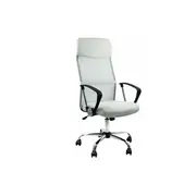 Scaun birou ergonomic mesh off 907, baza cromata, cu tetiera, mecanism de balans, 110 kg drm999