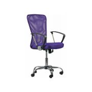 Scaun birou mesh off 622, inaltime reglabila, cadru cromat, brate polipropilena, 110 kg drm978