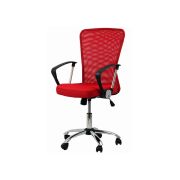 Scaun birou mesh off 622, inaltime reglabila, cadru cromat, brate polipropilena, 110 kg drm978