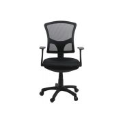 Scaun birou off 706, mesh, ergonomic, cadru polipropilena, inaltime ajustabila, 100 kg drm2941