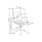 Scaun directorial hm mantus negru drm2050