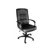 Scaun directorial off 023, mecanism multiblock, piele ecologica, baza polipropilena, 100 kg drm986