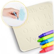 Tabla educativa din lemn cu cifre, animale si vehicule ricokids 781400  edeedi781400