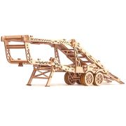 Puzzle 3D din lemn remorca auto pentru tirul Big Rig JUBUD-00018