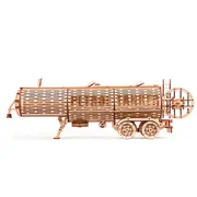 Puzzle 3D din lemn remorca cisterna pentru tirul Big Rig JUBUD-00019