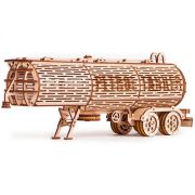 Puzzle 3D din lemn remorca cisterna pentru tirul Big Rig JUBUD-00019