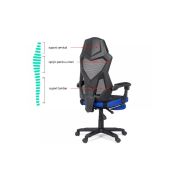 Scaun off 304 negru-albastru drm9865