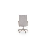 Scaun birou ergonomic hm arctic, stofa, mecanism de balans, cadru polipropilena, rotatie 360°, 100 kg, gri drm8840