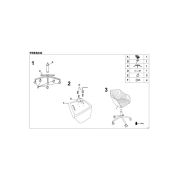 Scaun birou hm fresco gri drm9666