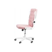 Scaun birou off 332, cotiere rabatabile, piele ecologica, roti gumate, mecanism balans, ergonomic, 100 kg drm4930