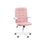Scaun birou off 332, cotiere rabatabile, piele ecologica, roti gumate, mecanism balans, ergonomic, 100 kg drm4930