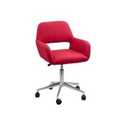 Scaun birou off 380, catifea, baza cromata, rotativ, inaltime ajustabila, 100 kg drm4773