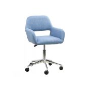 Scaun birou off 380, catifea, baza cromata, rotativ, inaltime ajustabila, 100 kg drm4773