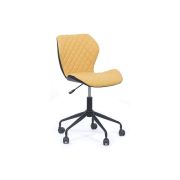Scaun birou off 716, rotativ, pivotant, stofa/piele ecologica, inaltime reglabila, 100 kg drm4809