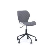 Scaun birou off 716, rotativ, pivotant, stofa/piele ecologica, inaltime reglabila, 100 kg drm4809