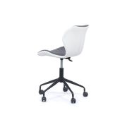 Scaun birou off 716, rotativ, pivotant, stofa/piele ecologica, inaltime reglabila, 100 kg drm4809