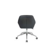 Scaun directorial gn63, piele ecologica/stofa, rotativ, baza metalica, inaltime reglabila, 100 kg drm3161