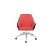 Scaun directorial gn63, piele ecologica/stofa, rotativ, baza metalica, inaltime reglabila, 100 kg drm3161