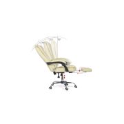 Scaun directorial sl q270, cadru polipropilena, piele ecologica, inaltime ajustabila, mecanism balansare, 100 kg, negru drm9007