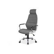 Scaun directorial sl q035 gri - alb drm4720