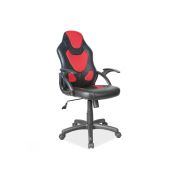 Scaun directorial sl q100 negru - rosu drm4729