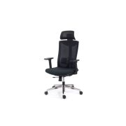 Scaun ergonomic syyt 9501, mesh, suport lombar si tetiera reglabila, sistem inclinare, cotiere ajustabile, 120 kg drm9648