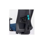 Scaun ergonomic syyt 9501, mesh, suport lombar si tetiera reglabila, sistem inclinare, cotiere ajustabile, 120 kg drm9648