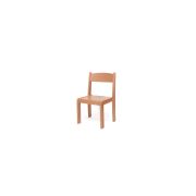 Scaun lemn gradinita bambi, h31, natur drm10081