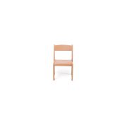 Scaun lemn gradinita bambi, h31, natur drm10081