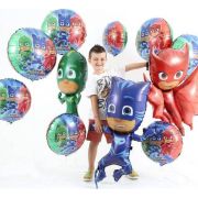 Balon din folie Eroi in Pijamale Amaya rosu JUBHB-L176