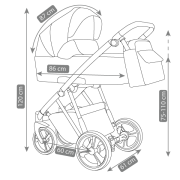 Carucior 3 in 1 camarelo previo 1 edeediprevio1