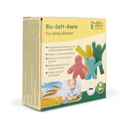 Set Plastilina organica, pentru copii, 2 ani+, la tub, 4 culori, moale, nelipicioasa, usor de modelat, Grunspecht 680-00