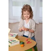 Set Plastilina organica, pentru copii, 2 ani+, la tub, 4 culori, moale, nelipicioasa, usor de modelat, Grunspecht 680-00