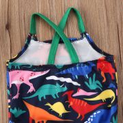 Costum de baie Dinozauri colorati (Marime: 80) JEMdrl47b2o2