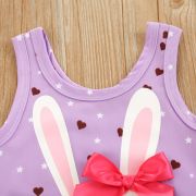 Costum de baie Iepuri cu fundita (Culoare: Burgundiu, Marime: 90) JEMdrl47b2p8