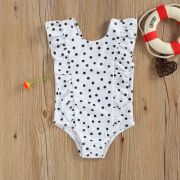 Costum de baie cu bulinute alb/negru (Culoare: Negru, Marime: 110) JEMdrl47b2f7