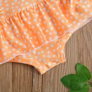 Costum de baie Galben cu buline (Marime: 120) JEMdrl47b2z5