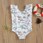 Costum de baie Jurassic (Marime: 100, Model: Dinozauri verzi) JEMdrl47b2u9