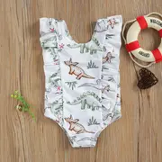 Costum de baie Jurassic (Marime: 100, Model: Frunze) JEMdrl47b2u7