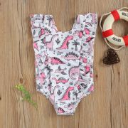 Costum de baie Jurassic (Marime: 110, Model: Dinozauri roz) JEMdrl47b2u11