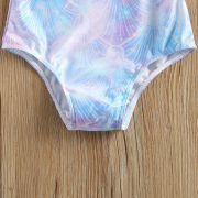 Costum de baie Sirena cu floricele aplicate (Marime: 110) JEMdrl47b2r4
