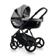 Carucior Copii 3 In 1, Reversibil, Complet Accesorizat, 0-36 Luni, Bexa Glamour Grey Pjbgl07