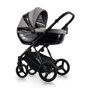 Carucior Copii 3 In 1, Reversibil, Complet Accesorizat, 0-36 Luni, Bexa Glamour Grey Pjbgl07