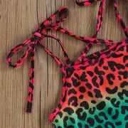 Costum de baie cu volan si bretelute (Marime: 100, Model: Pete roz) JEMdrl47b2ua8