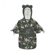 Pelerina De Ploaie Pentru Copii, Poncho Pentru Ploaie 1,5-8 Ani ,   Animals Garden Dark Pjb488743
