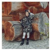 Pelerina De Ploaie Pentru Copii, Poncho Pentru Ploaie 1,5-8 Ani ,   Happy Bear Dark Pjb488712
