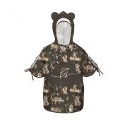Pelerina De Ploaie Pentru Copii, Poncho Pentru Ploaie 1,5-8 Ani ,   Happy Bear Dark Pjb488712