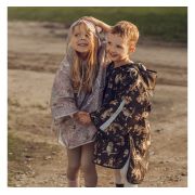 Pelerina De Ploaie Pentru Copii, Poncho Pentru Ploaie 1,5-8 Ani ,   Happy Bear Dark Pjb488712
